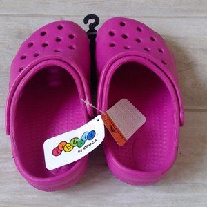 Pink Crocs
